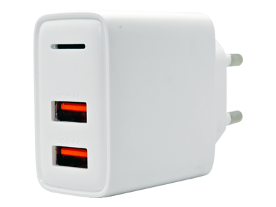 White 12W2A port charger